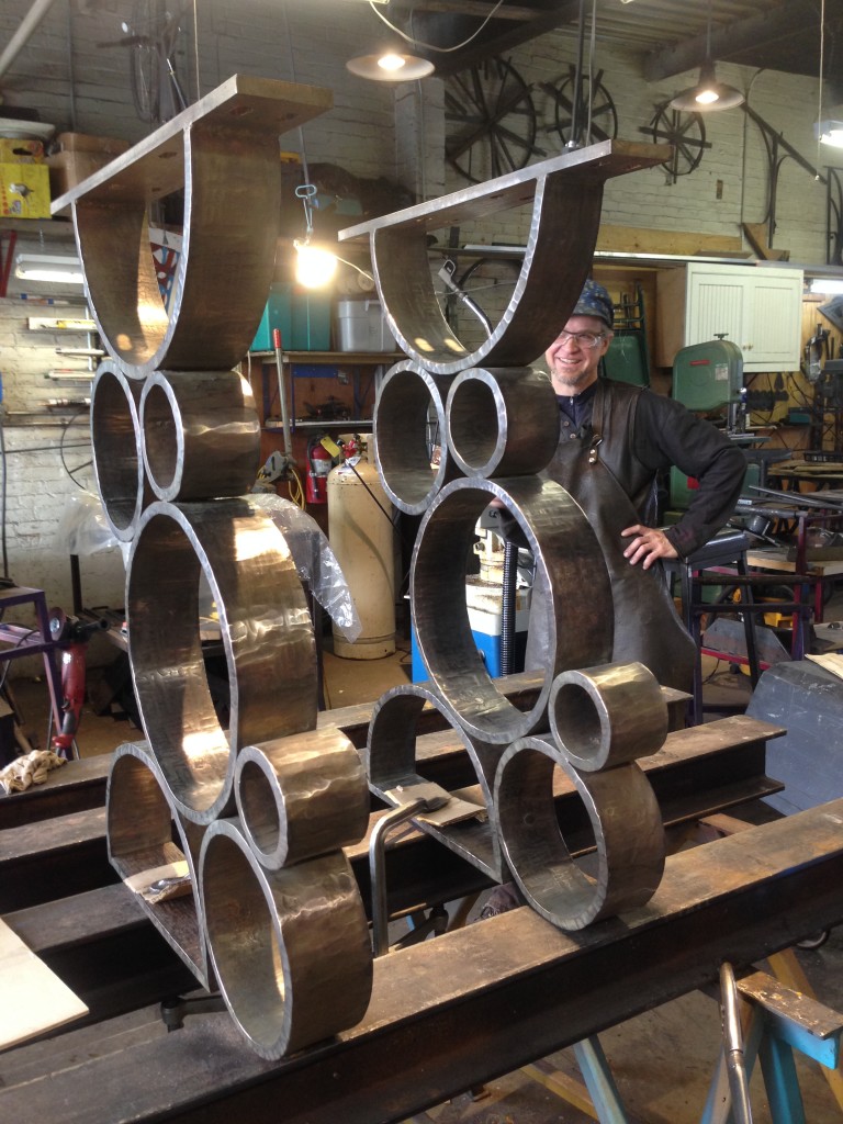 Custom Bronze Table Legs