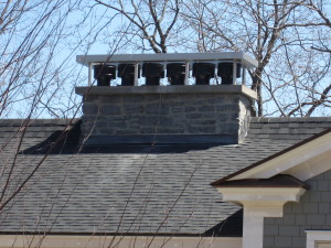 stainless steel chimney cap.