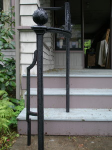Custom Iron Handrail Curve