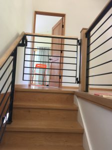 Metal Gate for stairs.